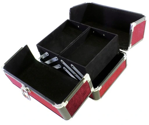 Kuferek kosmetyczny kufer na lakiery kosmetyki