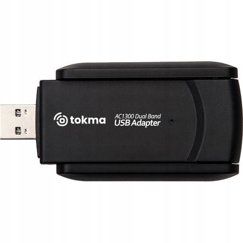 AC1300 ADAPTER KARTA SIECIOWA WiFi Wi-Fi NA USB Z ANTENAMI 1300Mbps 5GHz