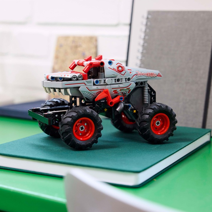 Klocki LEGO Technic Samochód Monster Jam ThunderROARus napęd pull-back Auto