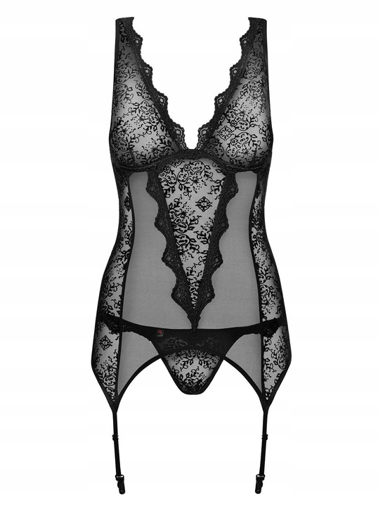 OBSESSIVE SEKSOWNY GORSET I STRINGI EMPERITA S/M