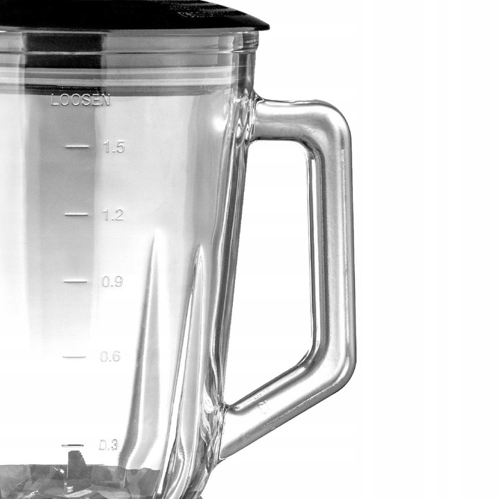 Blender kielichowy mocny Łucznik BL-1000 1,85l 1000W stal INOX kruszy