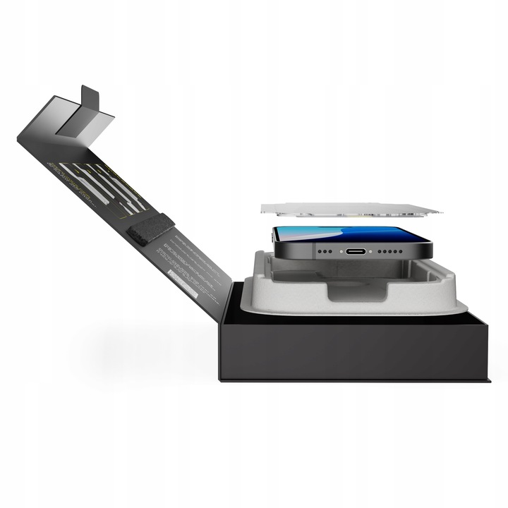 SZKŁO HARTOWANE DO IPHONE 16 PRO SZYBKA Z APLIKATOREM QUICKFIT - 2 SZTUKI