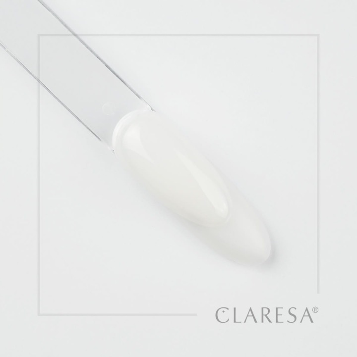 CLARESA SOFT & EASY ŻEL BUDUJĄCY DO PAZNOKCI MILKY WHITE 45 G TPO FREE