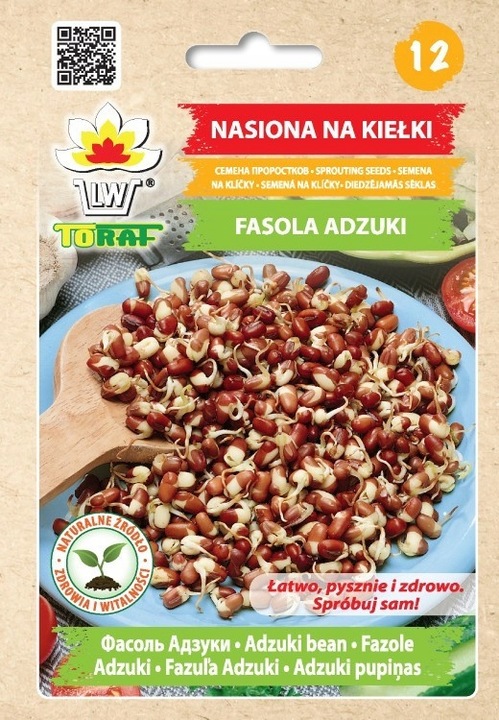 ZESTAW NASIONA NA KIEŁKI MIX ODMIAN ŁATWA UPRAWA MICROGREENS 21 SZT. GRATIS