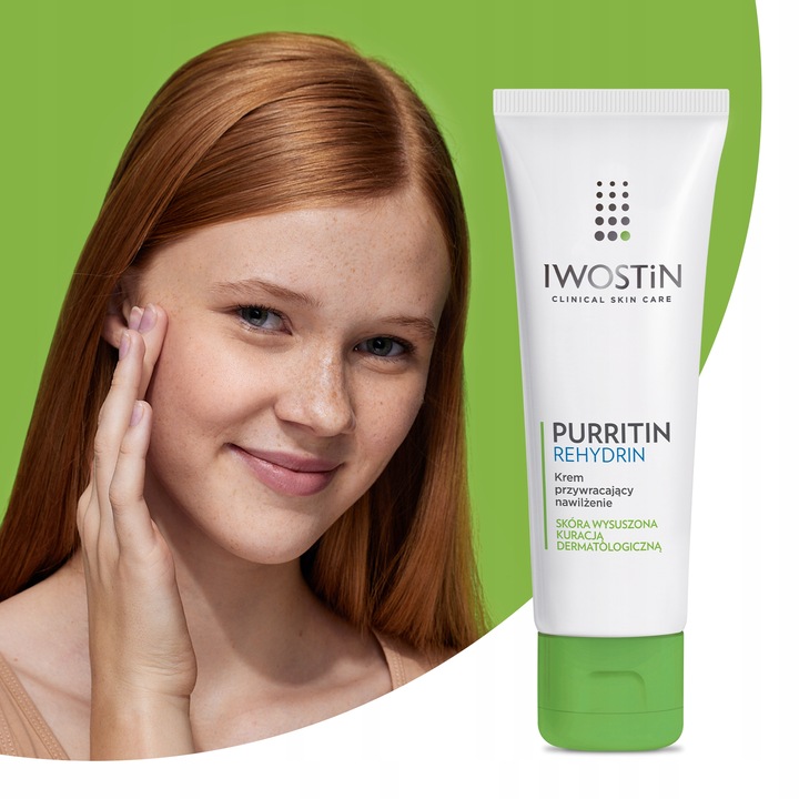 Iwostin Purritin Rehydrin Krem Nawilżający 40ml x2