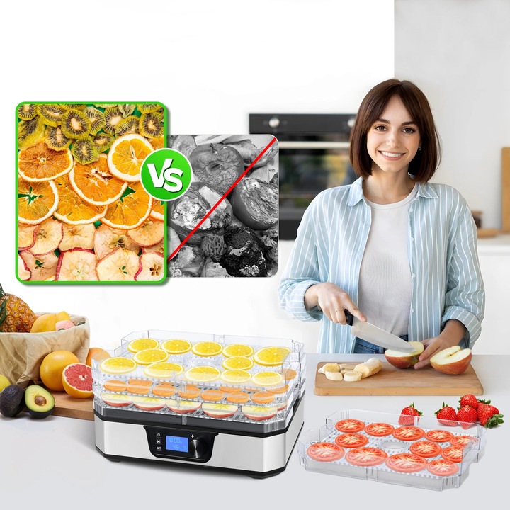 SUSZARKA DO GRZYBÓW OWOCÓW WARZYW ZIÓŁ SPOŻYWCZA TIMER - DUŻA WYSOKA