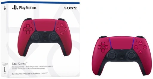 Konsola PlayStation 5 - D chassis CFI-2016 + Biały i Czerwony pad