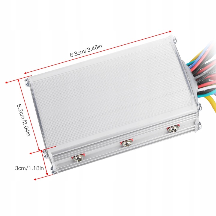 PANEL LCD DO ROWERU - STEROWNIK KONTROLER 36V 48V 250W 350W