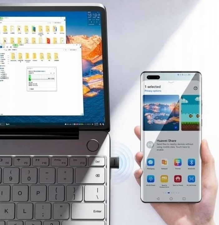 ADAPTER USB BLUETOOTH 5.1 BASEUS MINI ODBIORNIK NADAJNIK DO KOMPUTERA