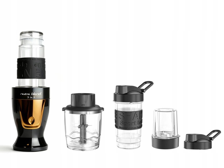 BLENDER 5 w 1 KIELICHOWY KALORIK DO SMOOTHIE KOKTAJLI 2 KUBKI 300W