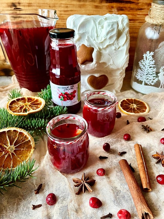 Sok z żurawiny 100% żurawinowy tłoczony 1,5L