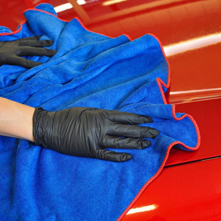 FLUFFY RĘCZNIK Z MIKROFIBRY DO OSUSZANIA AUTA 60 x 90 CM DUŻY GRUBY 450 GSM