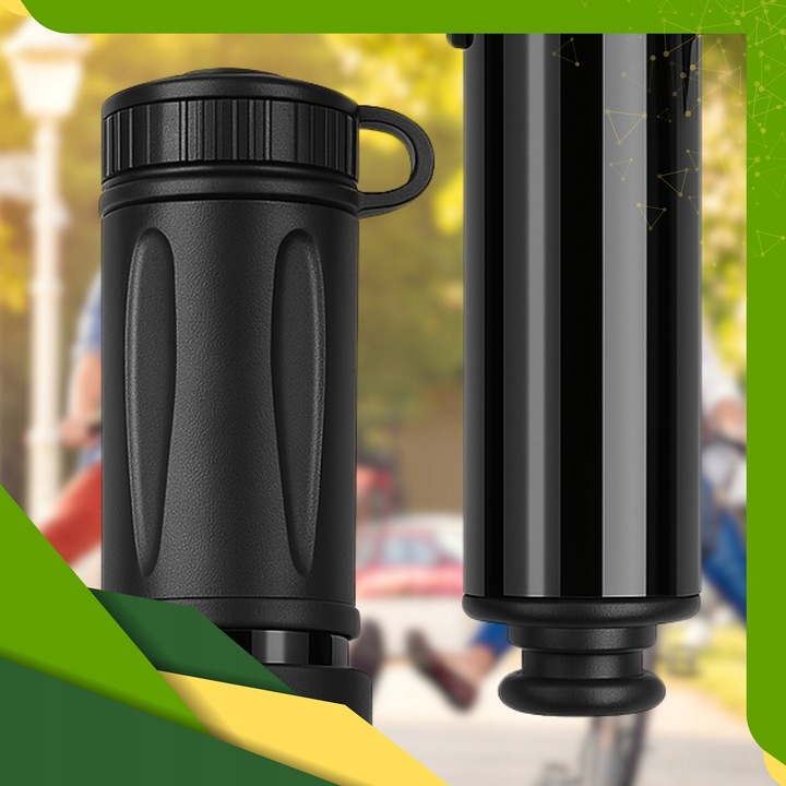 MINI POMPKA ROWEROWA RĘCZNA ALUMINIOWA KOMPAKTOWA DO ROWERU HULAJNOGI 7 BAR