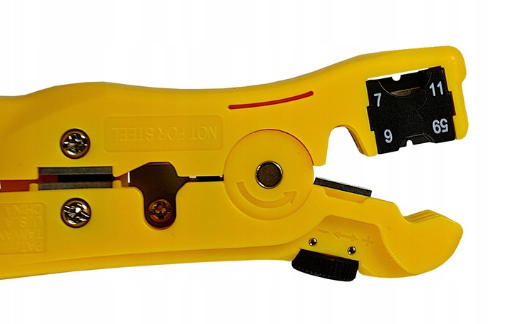 Ściągacz izolacji do kabli RG6 UTP STP HT-352 kabel antenowy koncentryk