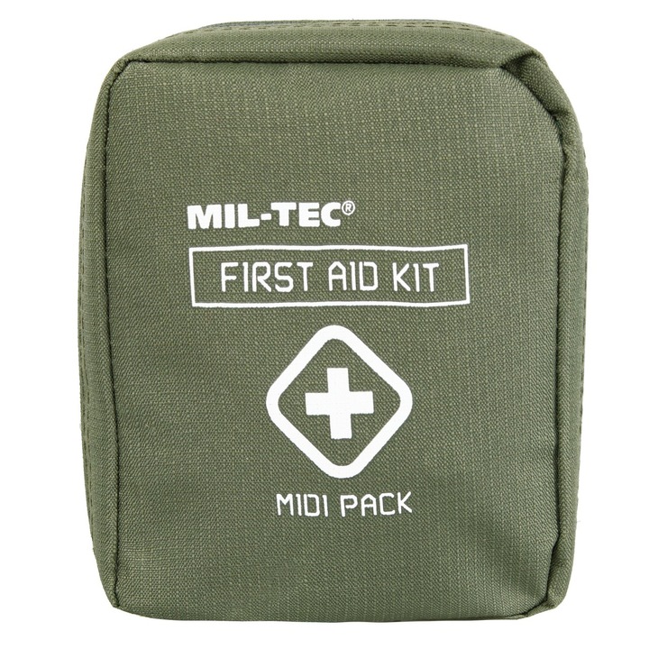 Apteczka Pierwszej Pomocy Turystyczna MIL-TEC First Aid Kit MIDI Olive