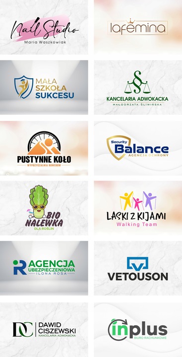 PROJEKT LOGO / LOGO FIRMY / WEKTOROWY / FACEBOOK /INSTA / PROJEKTOWANIE