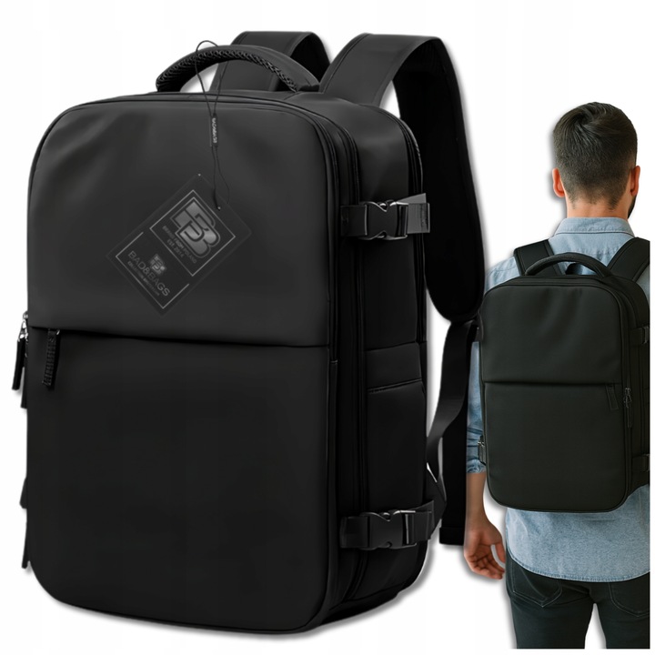 BAGAŻ Do Samolotu Torba A4 Pojemna Męska Podręczny Plecak Podróżny