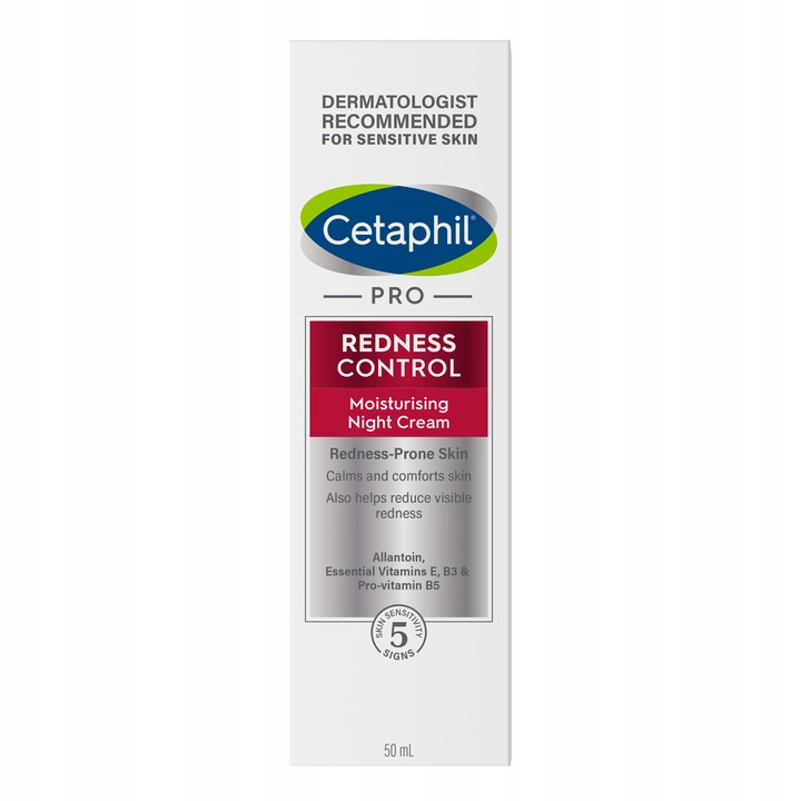 Cetaphil PRO Redness Control krem na noc 50 ml