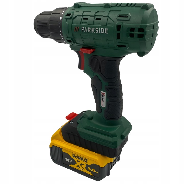 Adapter z baterii Dewalt 18V do Parkside X20V