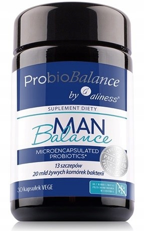 PROBIOTYK ProbioBALANCE MAN 30 vege caps. ALINESS