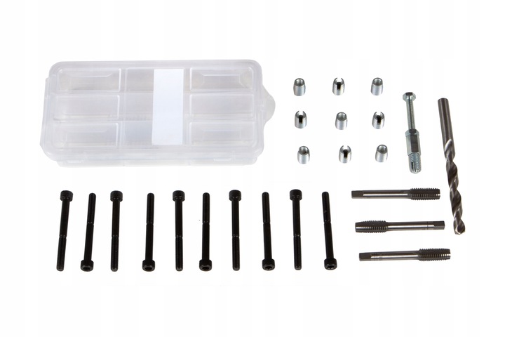Zestaw do naprawy gwintu M6 TULEJKA zerwany gwint śruby wtryskiwacza