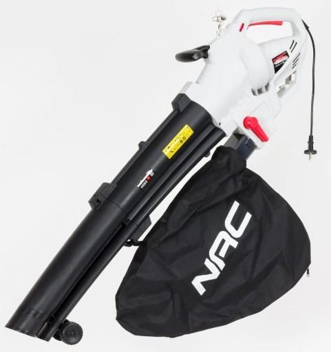 Odkurzacz elektryczny ogrodowy NAC Dmuchawa do liści 3w1 3500W z regulacją