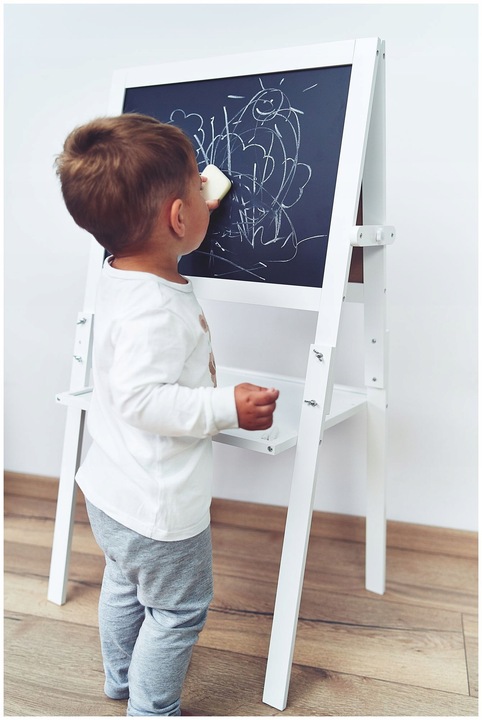 TABLICA DWUSTRONNA MAGNETYCZNA KREDOWA SUCHOŚCIER.