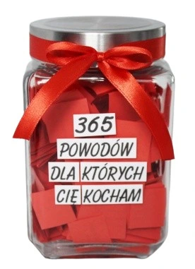 Prezent 365 Powodów dla których Cię kocham
