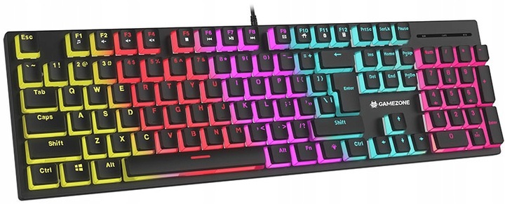 Klawiatura mechaniczna Tracer GAMEZONE UNIQUE PODŚWIETLENIE PUDDING USB