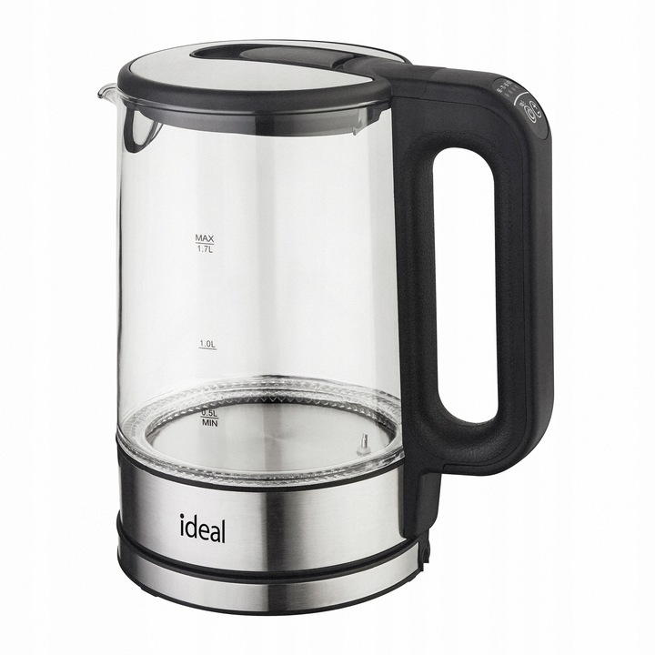 Czajnik elektryczny Ideal IK1103 2200 W 1,7 l czarny