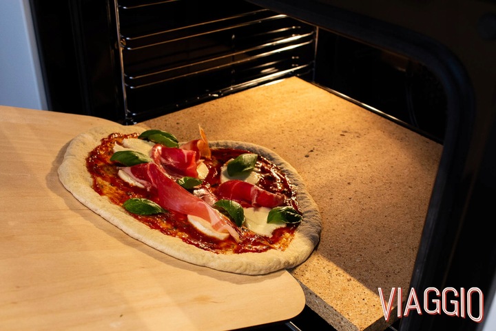 KAMIEŃ DO PIZZY SZAMOTOWY 36x36 VIAGGIO + GRATIS!