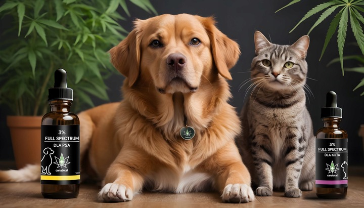 Olejek CBD Full Spectrum 3% 10 ml dla Kotka Kota od farmaceuty bezpieczny