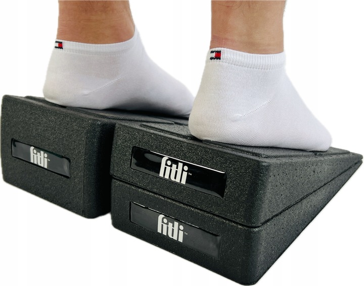 Klin PODPÓRKA do Rozciągania Łydek Ćwiczeń Platforma Regulowana SLANT