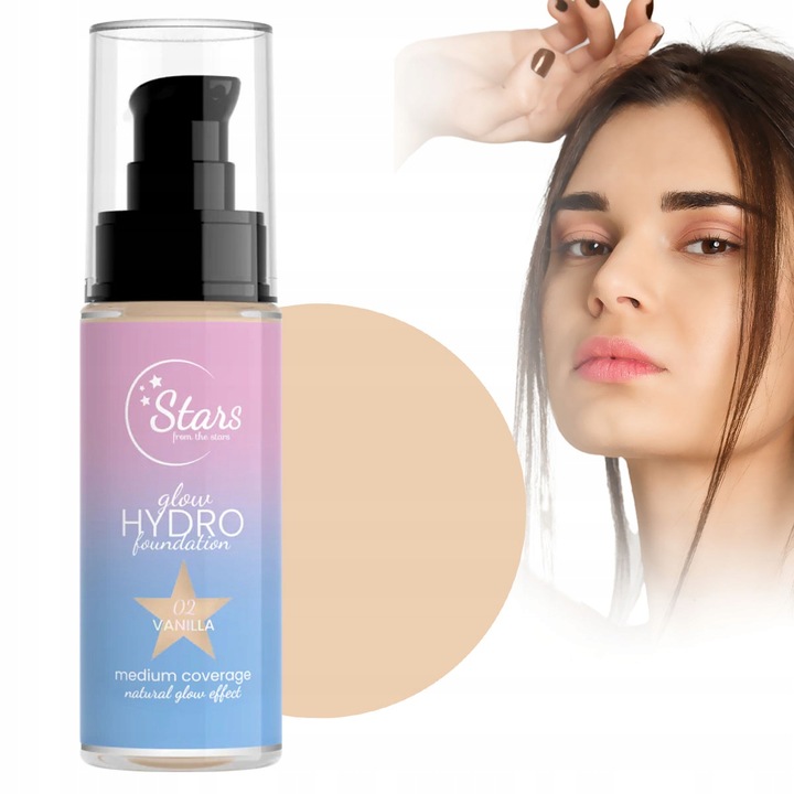 Stars from the stars podkład nawilżająco rozświetlający Glow Hydro #02