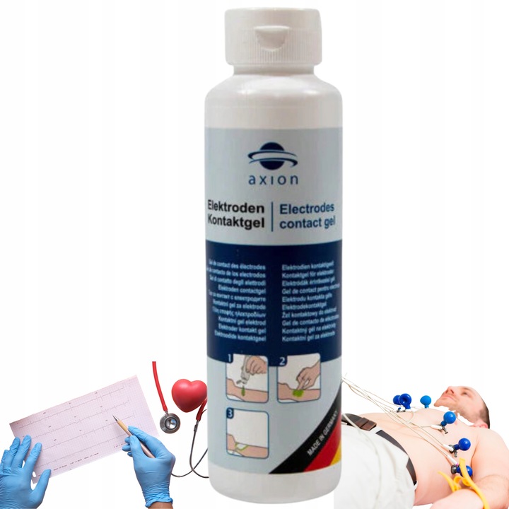 Żel przewodzący do elektrostymulacji mięśni kontaktowy tens ems 2 x