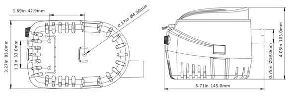 Pompa zęzowa automatyczna Seaflo 42l/min