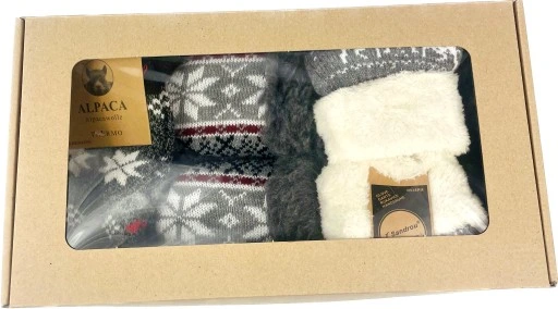 Prezent Box Świąteczny Dla Babci KOBIETY 3w1 upominek ŚWIĄTECZNY Mikołajki