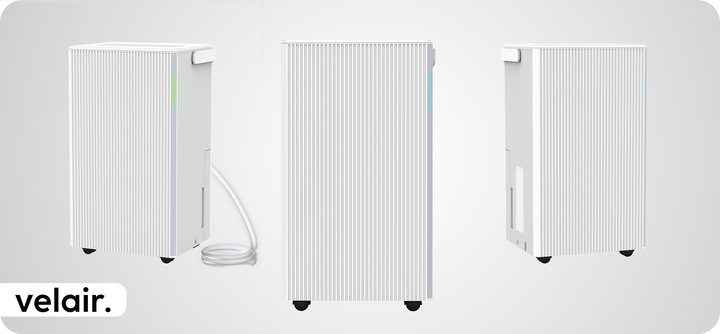 Osuszacz powietrza VELAIR LUMEA 12l/24h WiFi + TIMER pochłaniacz