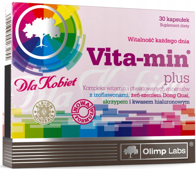 OLIMP VITA-MIN PLUS DLA KOBIET witaminy i minerały 30 kapsułek
