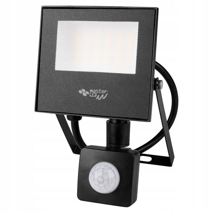 HALOGEN LED z czujnikiem ruchu naświetlacz lampa 20W 4500K ZEWNĘTRZNY