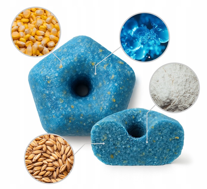 TRUTKA NA SZCZURY I MYSZY NO PEST BRODIFAKUM 1KG KOSTKA ULTRA MOCNA