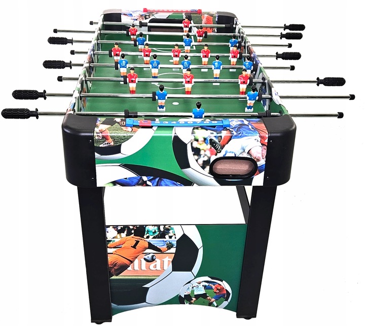 Stół do gry w piłkarzyki do piłkarzyków Piłkarzyki CERTYFIKAT CE BLACK WEEK