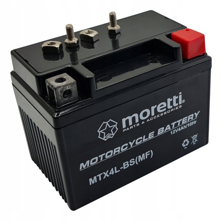 AKUMULATOR ŻELOWY GEL 12V 4Ah YTX4L-BS CBTX4L-BS