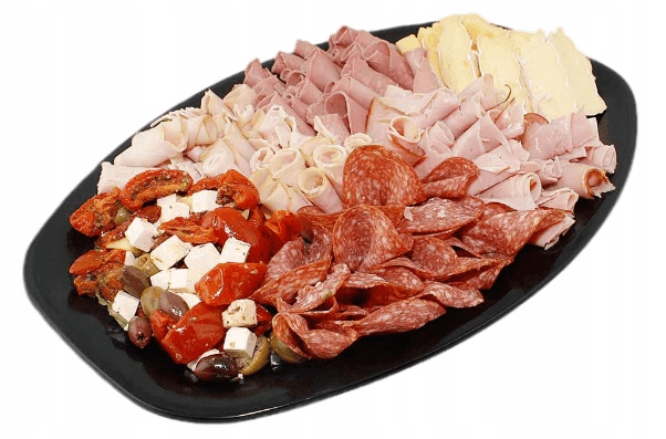 PATERA TACA CATERING ŻYWNOŚĆ TALERZ PÓŁMISEK 25x35 DO DALSZEJ ODSPRZEDAŻY