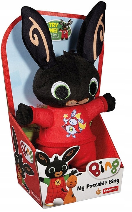 FISHER PRICE KRÓLIK BING RUCHOME RĘCE I USZY DHJ33