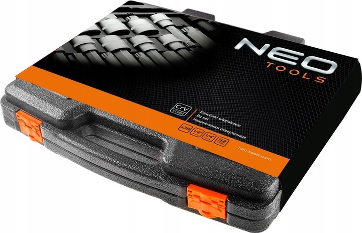 NEO ZESTAW BITÓW BITY I NASADEK TORX HEX RIBE STAR 1/2 38SZT KLUCZE