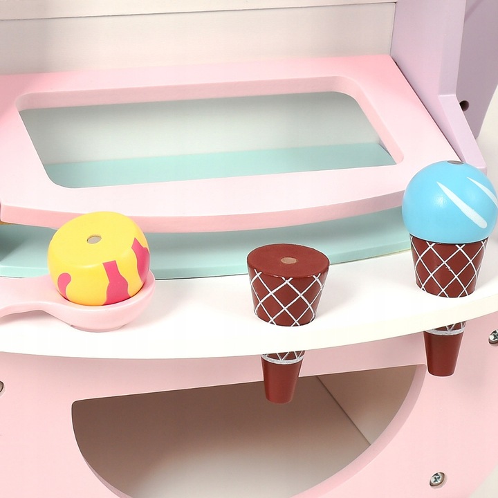 WÓZEK DREWNIANY Z LODAMI LODZIARNIA SKLEP