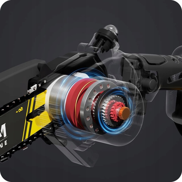 MINI PIŁA ŁAŃCUCHOWA AKUMULATOROWA PILARKA 8" DWA AKUMULATORY ZESTAW