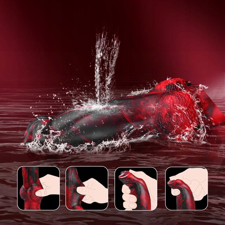 Analne Dildo Wibrujące z pilotem,7 trybów stymulacji Kontrola aplikacji APP