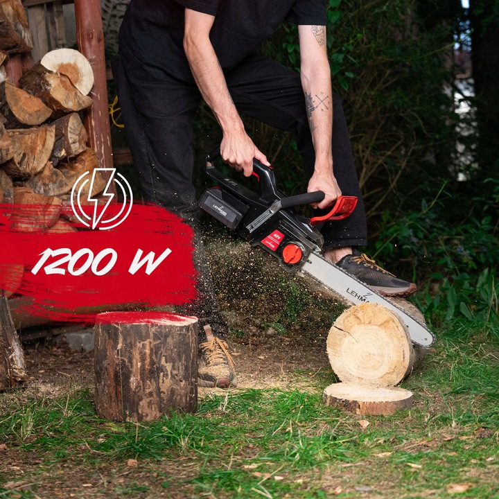 PIŁA ŁAŃCUCHOWA PILARKA AKUMULATOROWA GAŁĘZIÓWKA DREWNA MOCNA AKU 40V